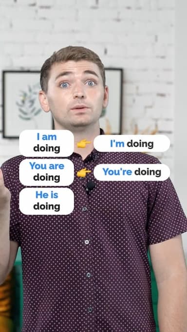 contractions-for-present-continuous