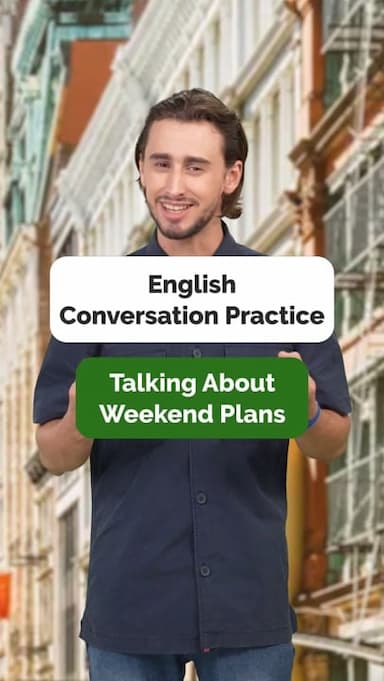 talking-about-weekend-plans