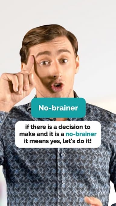 no-brainer