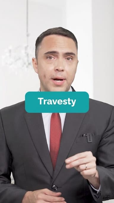 travesty