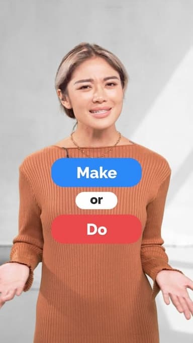 make-vs-do