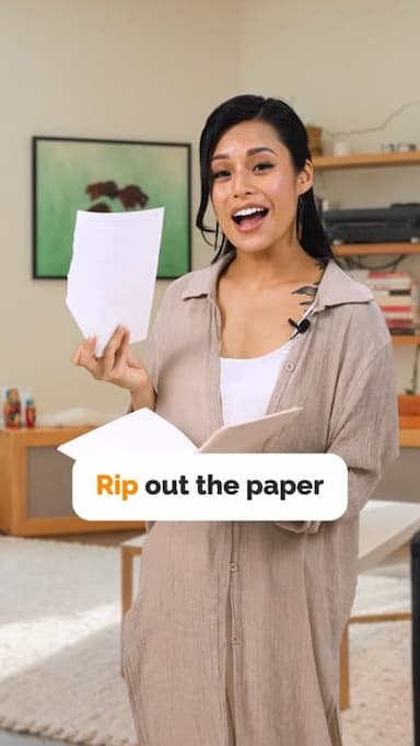 verbs-with-paper
