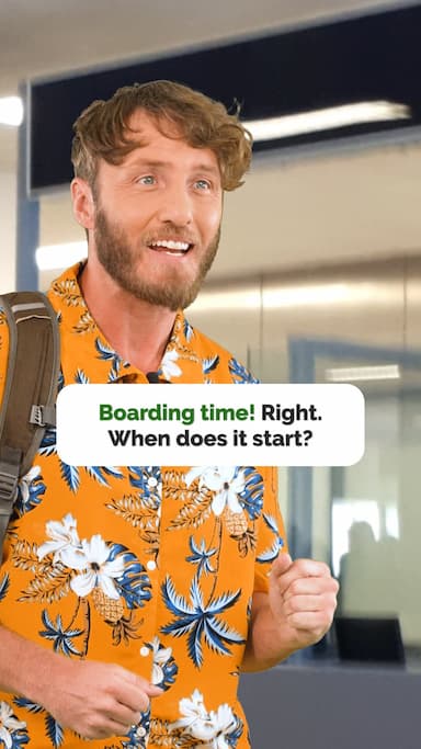 asking-about-boarding-time