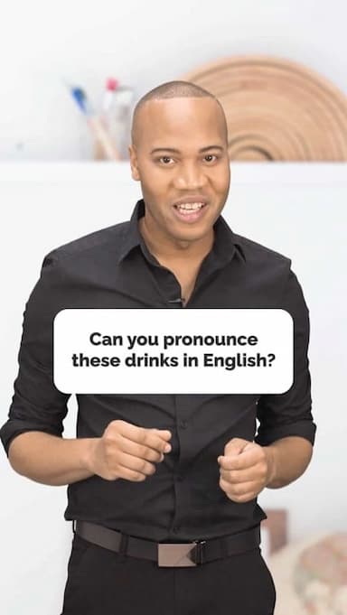 drinks-pronunciation