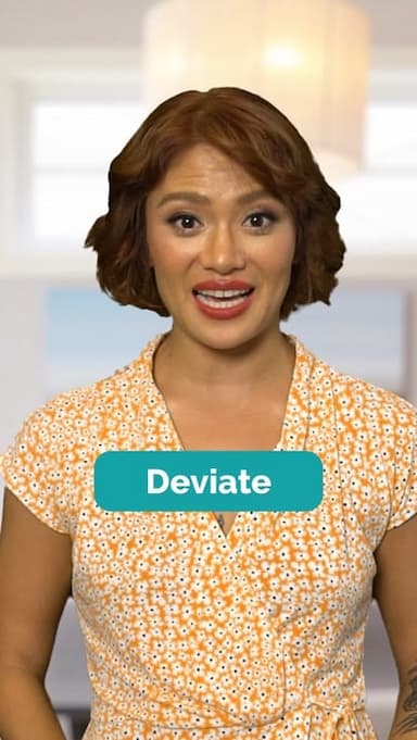 deviate